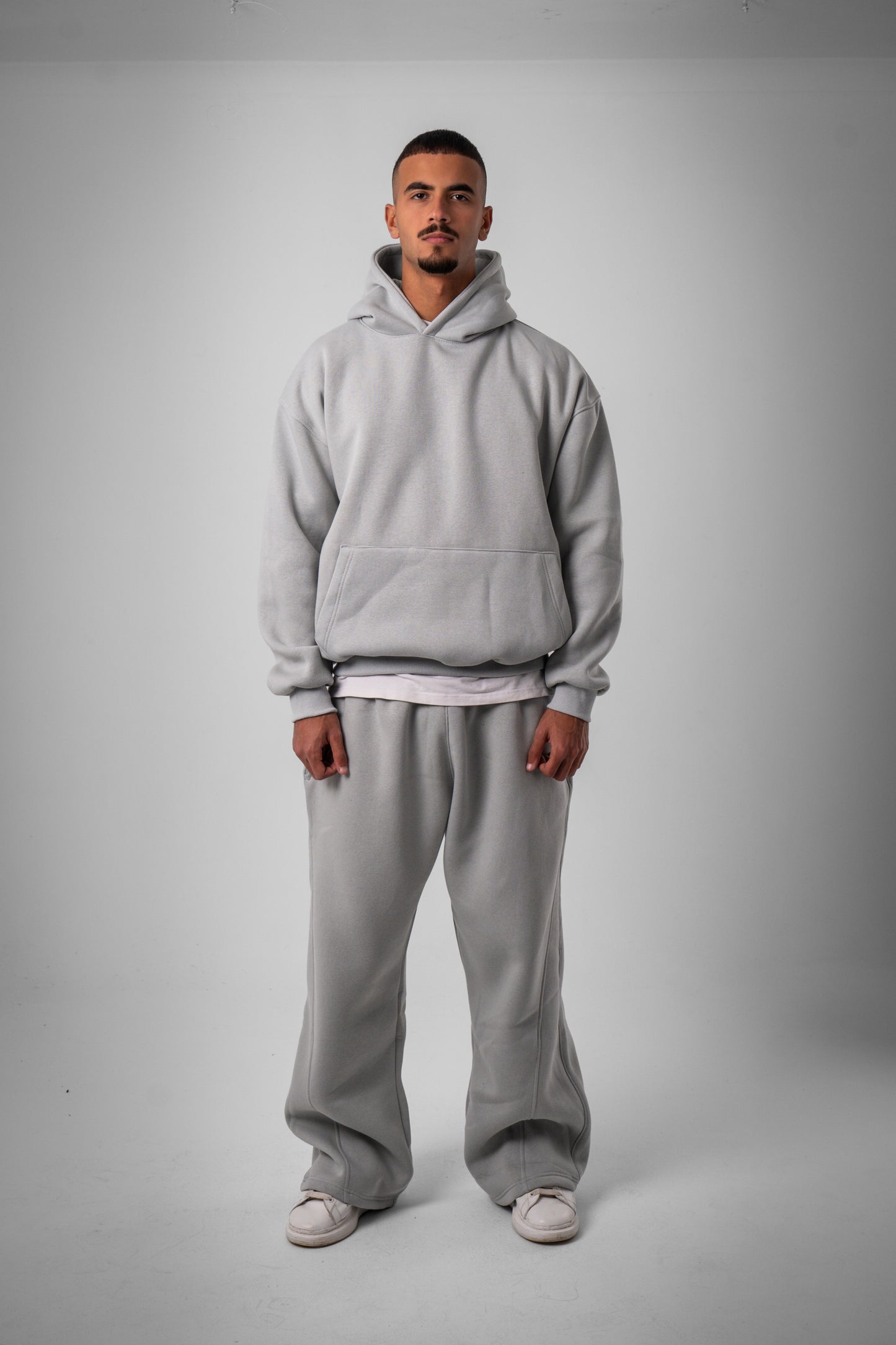 CEMENT GREY HOODIE