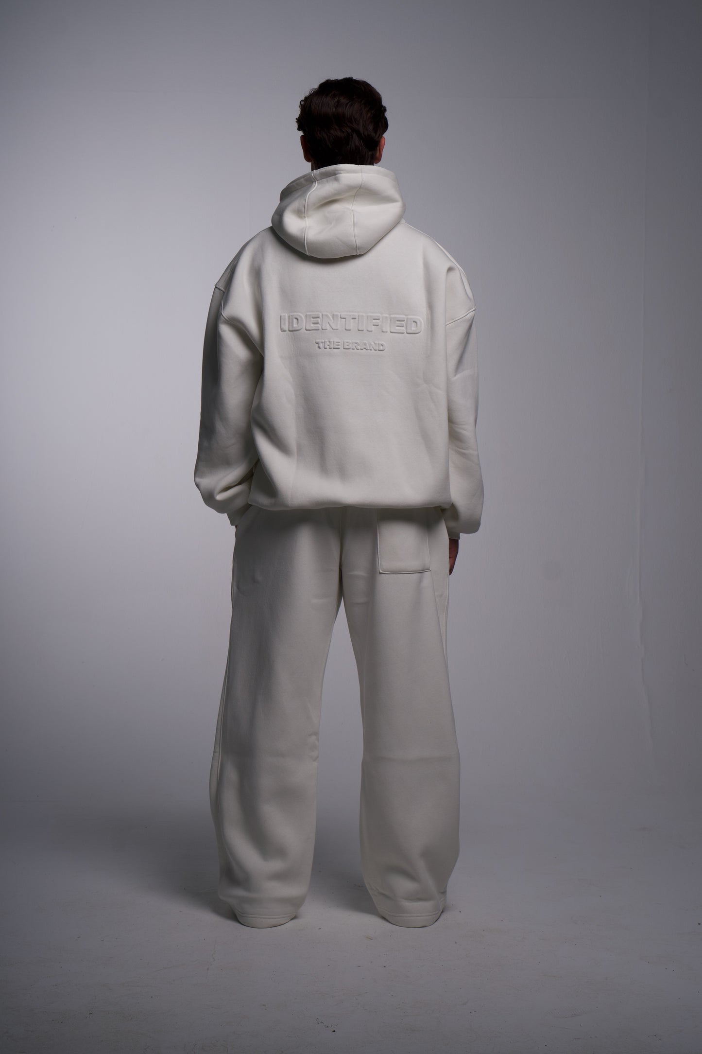 STONE WHITE HOODIE