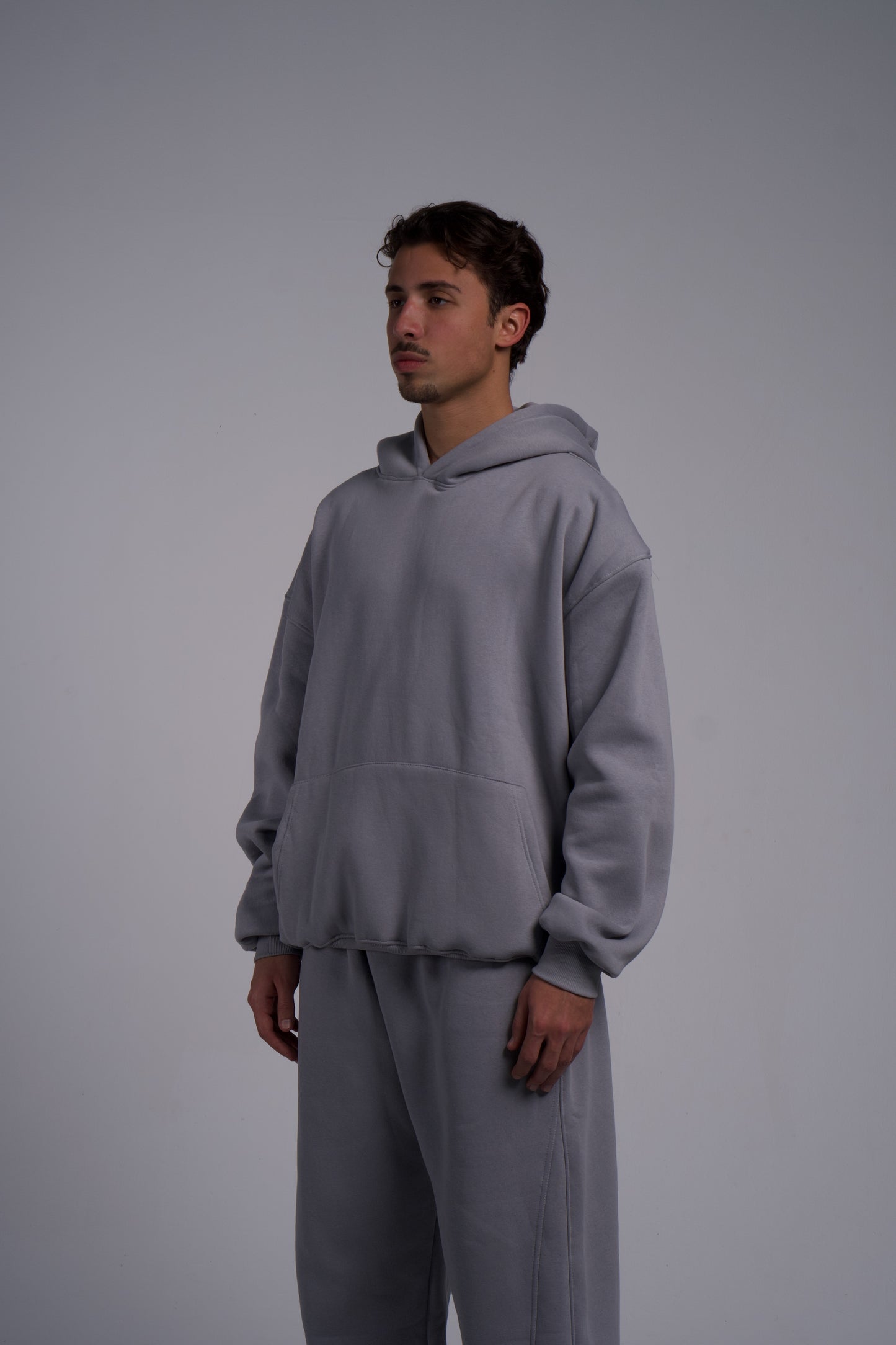 LAVENDER GREY HOODIE